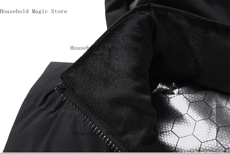 11PCS Usb Sport Hiking Winter Heating Vest Men Women Warm Heated Smart Jacket Graphene Heat Thermal Clothing Hoodied Plus Size