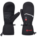 Savior Heat Winter Mittens Ski Heated Gloves Rechargeable Eelctric Battery for Men Women Keep Warm Heated Outdoor Sports Gloves