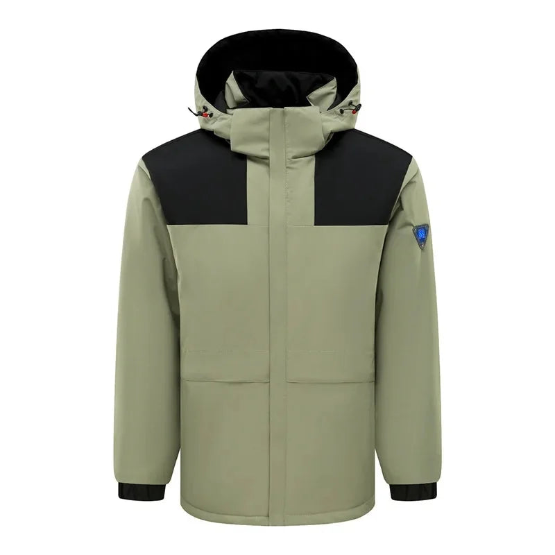 Smart Graphene Heating Jacket Couple Style USB Charging Intelligent Thermal Clothing with Temperature Display Cross-Border
