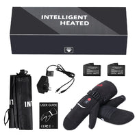 Men's & Women's Heated Ski Gloves – Waterproof, Touchscreen