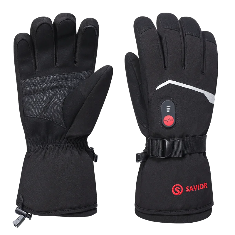 Men's & Women's Heated Ski Gloves – Waterproof, Touchscreen