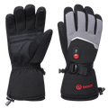 Savior Heat Winter Mittens Ski Heated Gloves Rechargeable Eelctric Battery for Men Women Keep Warm Heated Outdoor Sports Gloves