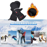 Men's & Women's Heated Ski Gloves – Waterproof, Touchscreen