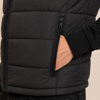 Men's Heated Vest – 9 Heating Zones, Black – image 4