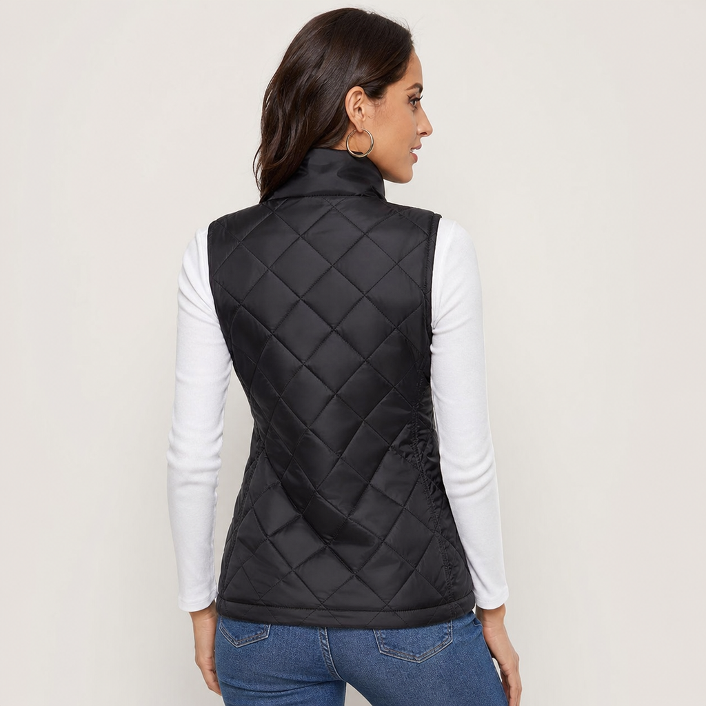 Women's Heated Vest – 4 Heating Zones, Black – image 2