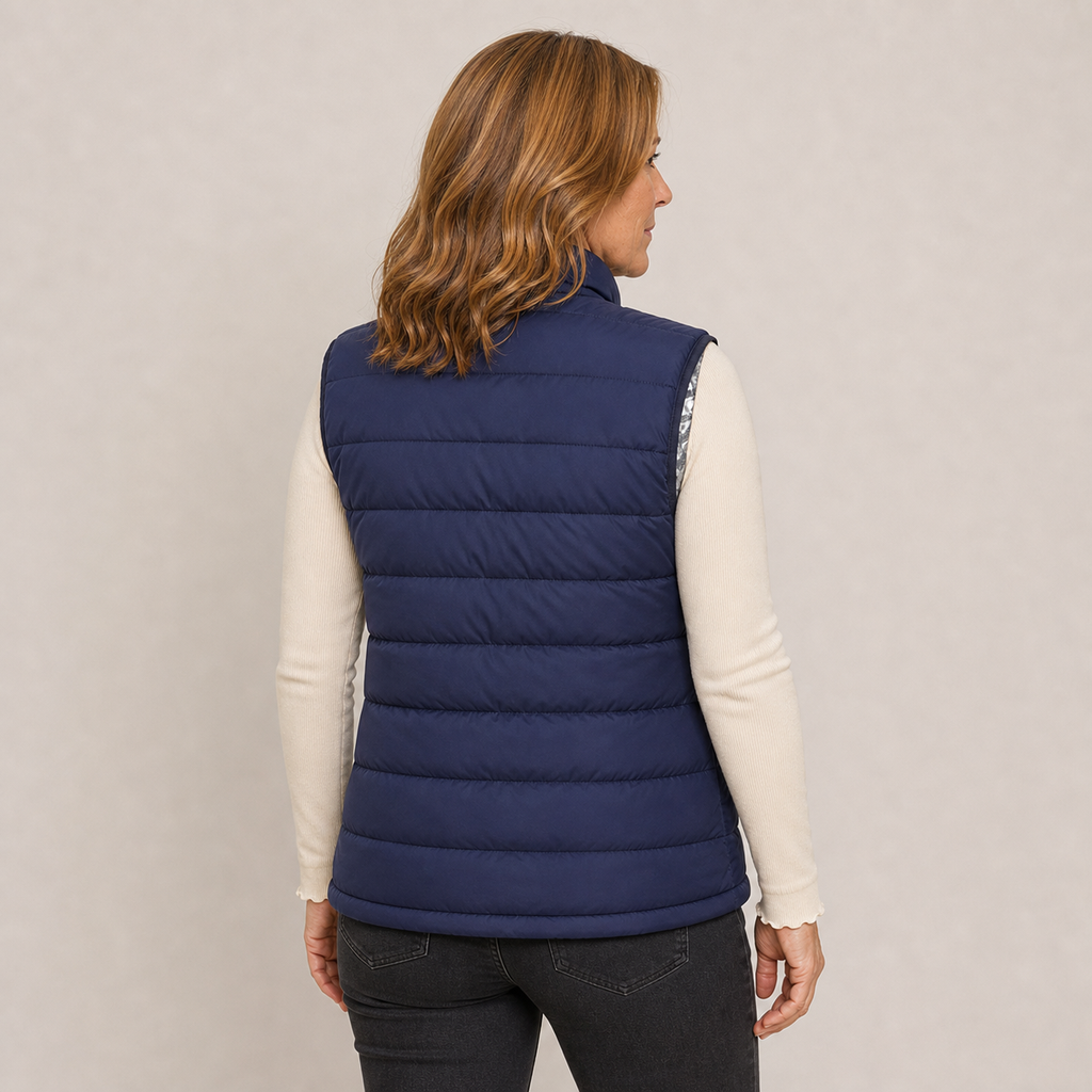 Women's Heated Vest – Blue – image 2