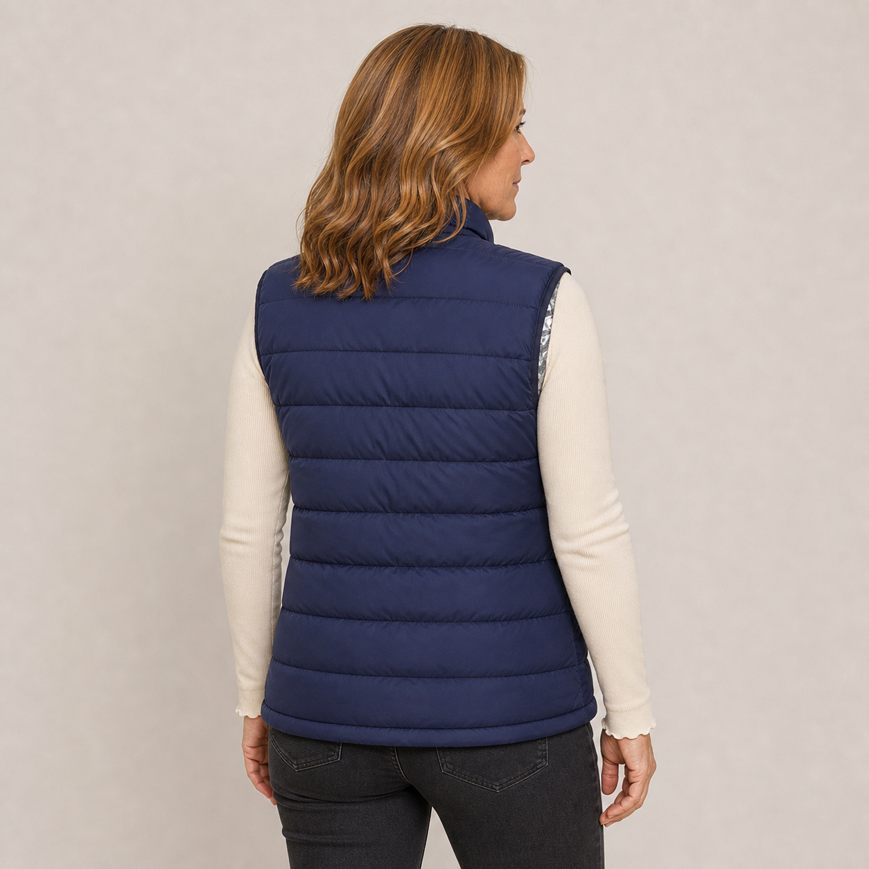Women's Heated Vest – Blue – image 2