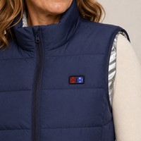 Women's Heated Vest – Blue – image 3