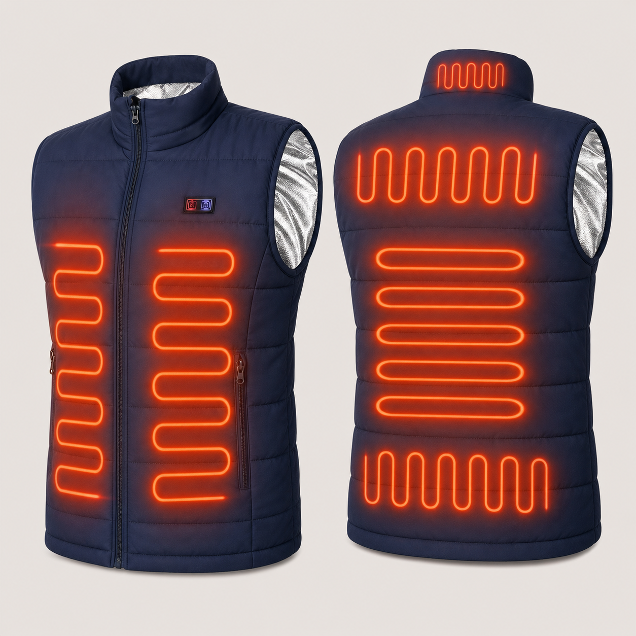 Women's Heated Vest – Blue – image 5