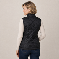 Women's Heated Vest – 9 Heating Zones, Black – image 2