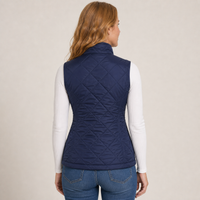 Women's Heated Vest – 4 Heating Zones, Blue – image 3