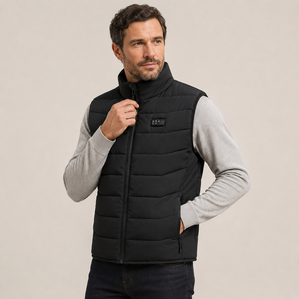 Men's Heated Vest – Black – image 2