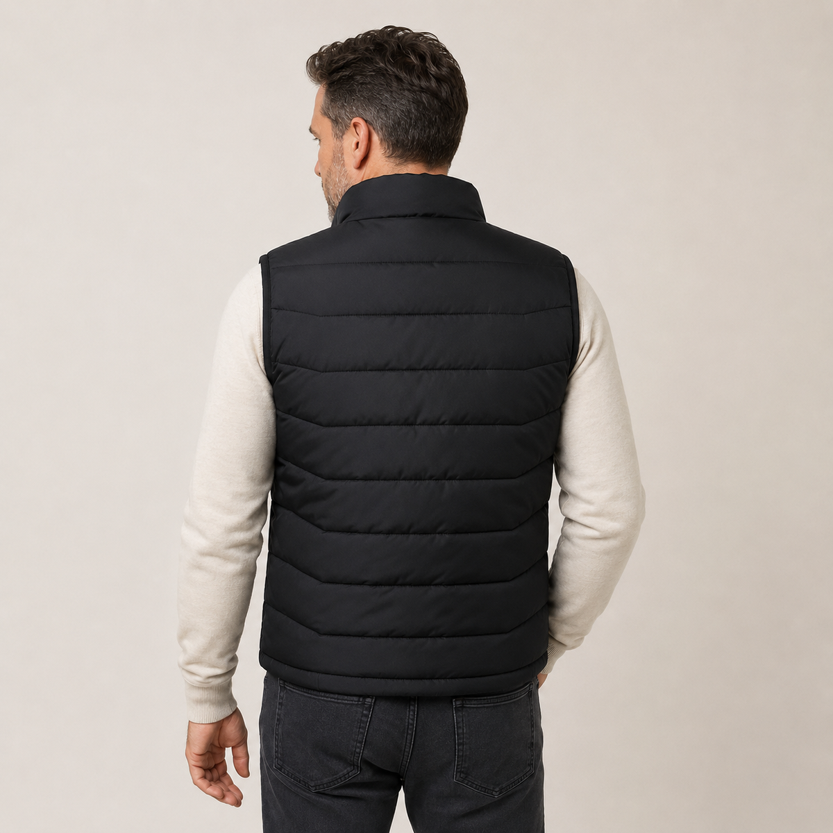 Men's Heated Vest – Black – image 3