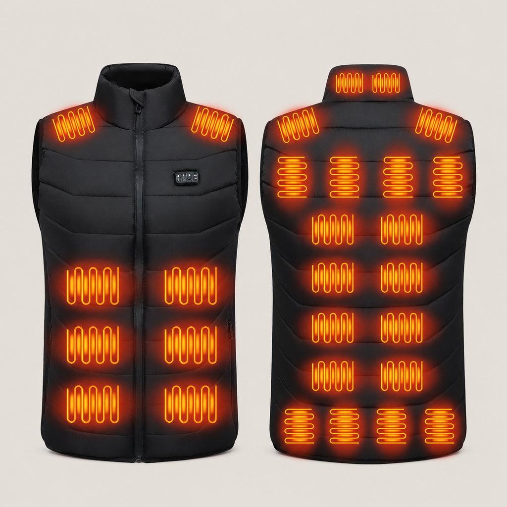 Men's Heated Vest – Black – image 5