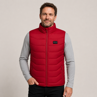 Men's Heated Vest – Red – image 1