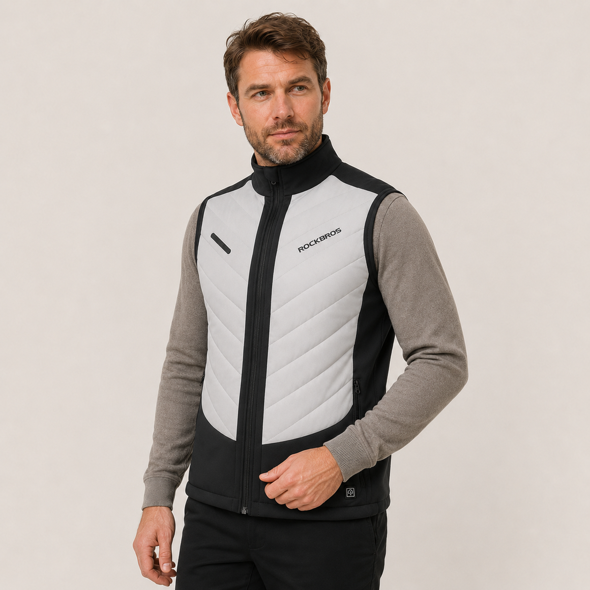 Men's Heated Vest – Black – image 2