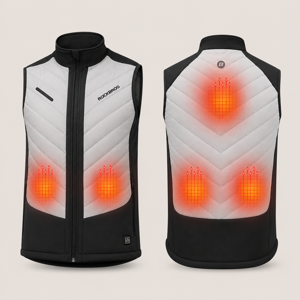 Men's Heated Vest – Black – image 5