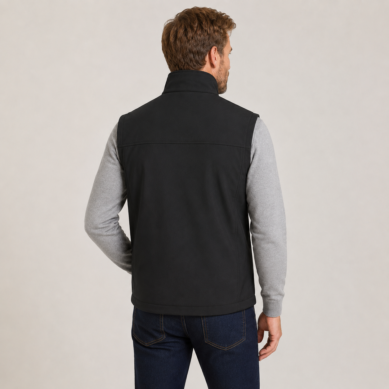 Men's Heated Vest – Black – image 2