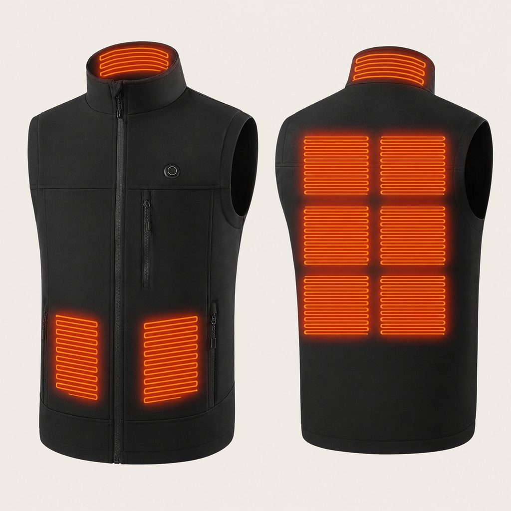 Men's Heated Vest – Black – image 5