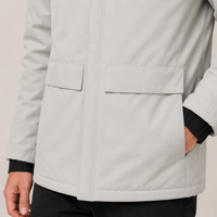 Men's Heated Jacket – Grey & Black – image 4