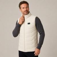 Men's Heated Vest – White – image 2