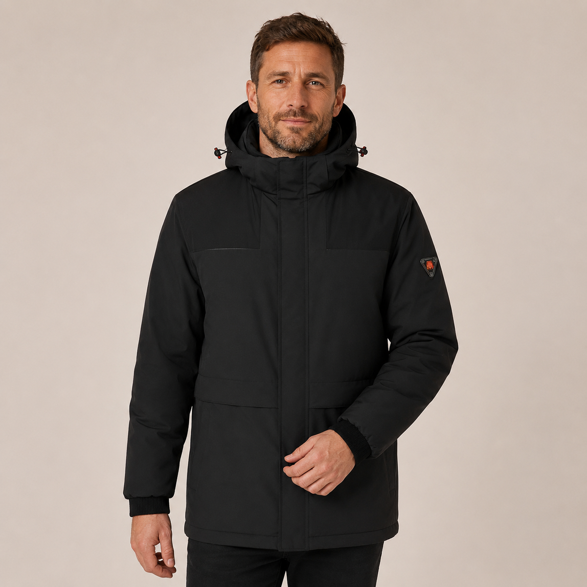 Men's Heated Jacket – Black – image 1