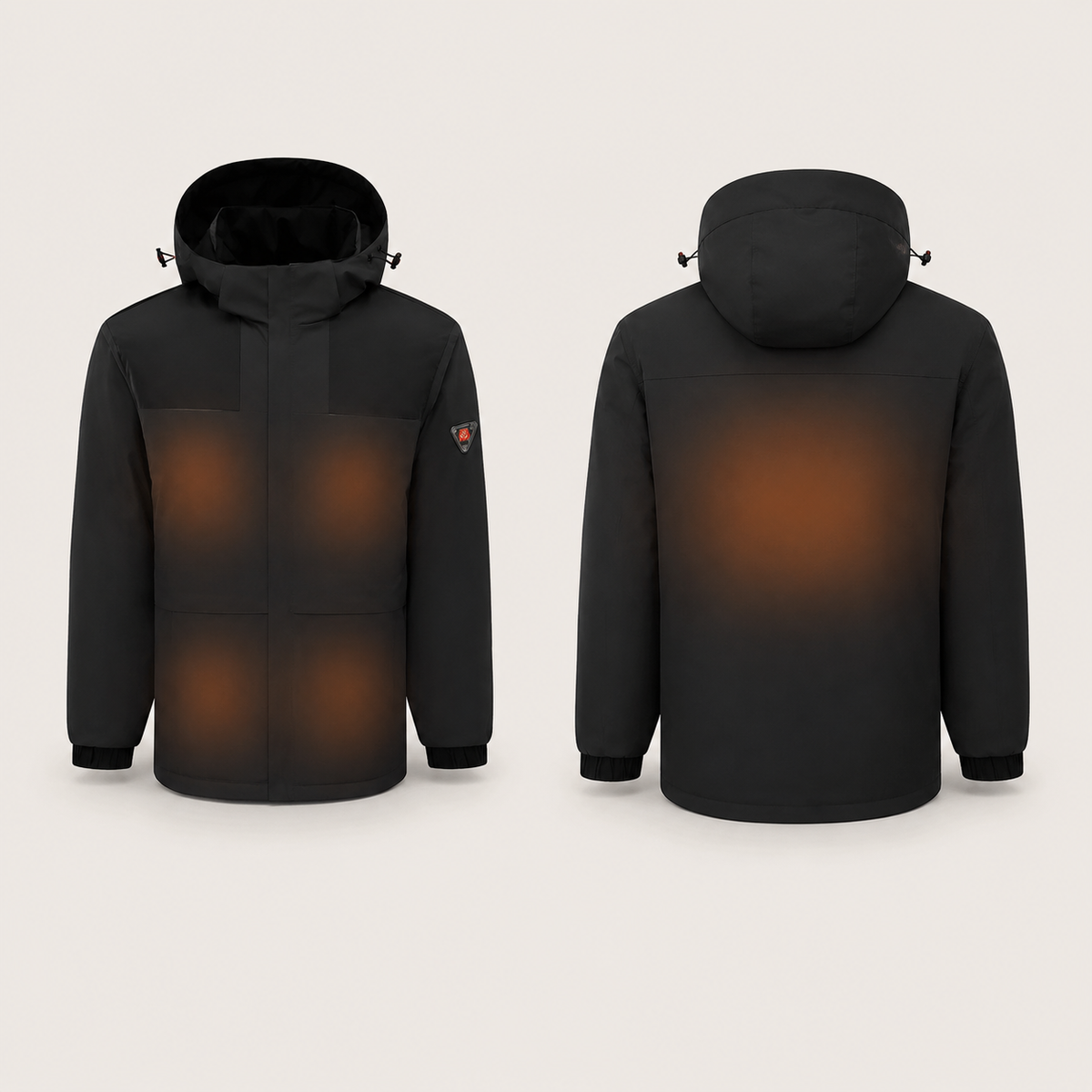 Men's Heated Jacket – Black – image 5