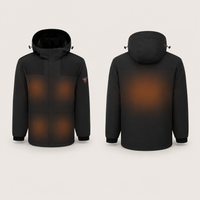 Men's Heated Jacket – Black – image 5
