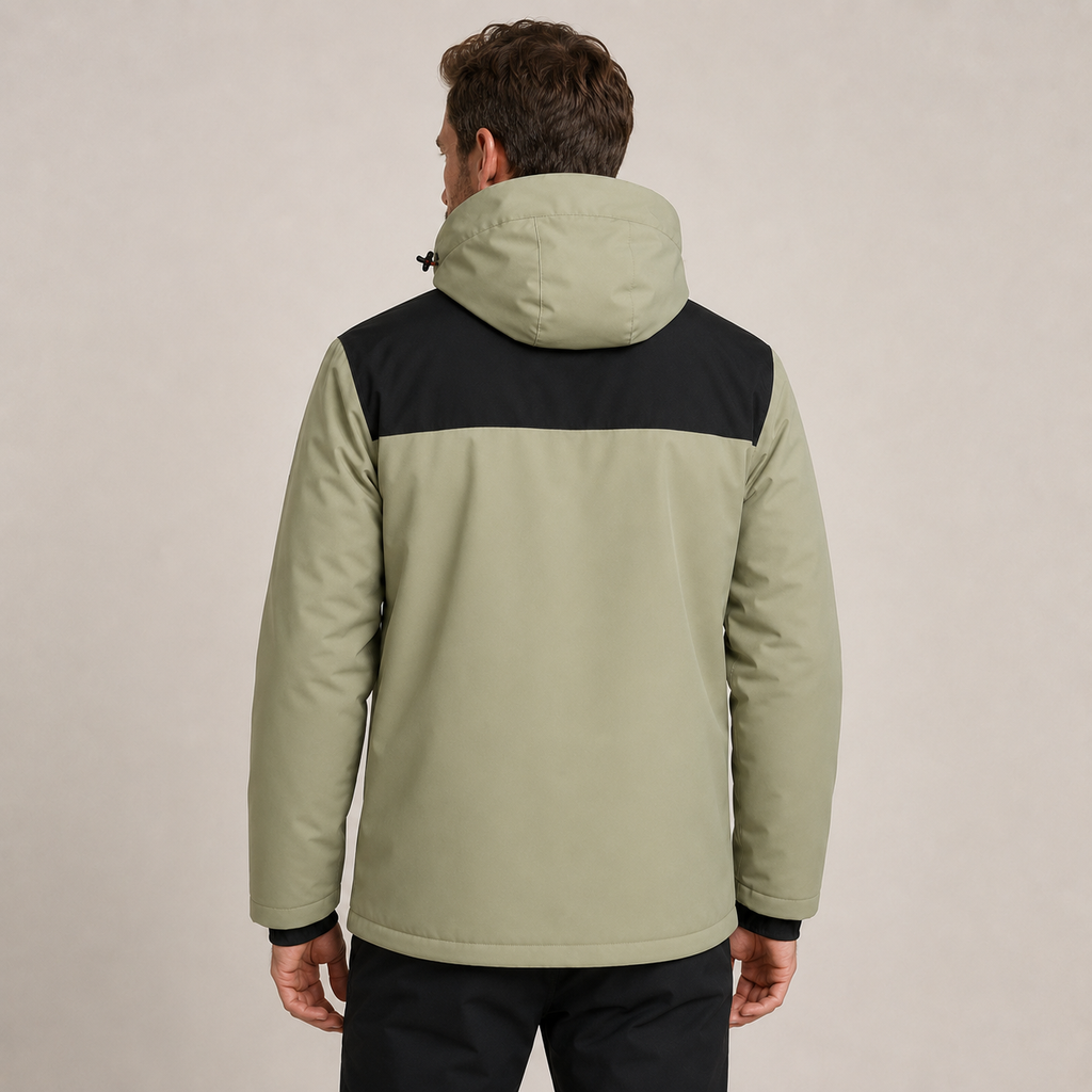Men's Heated Jacket – Khaki – image 3