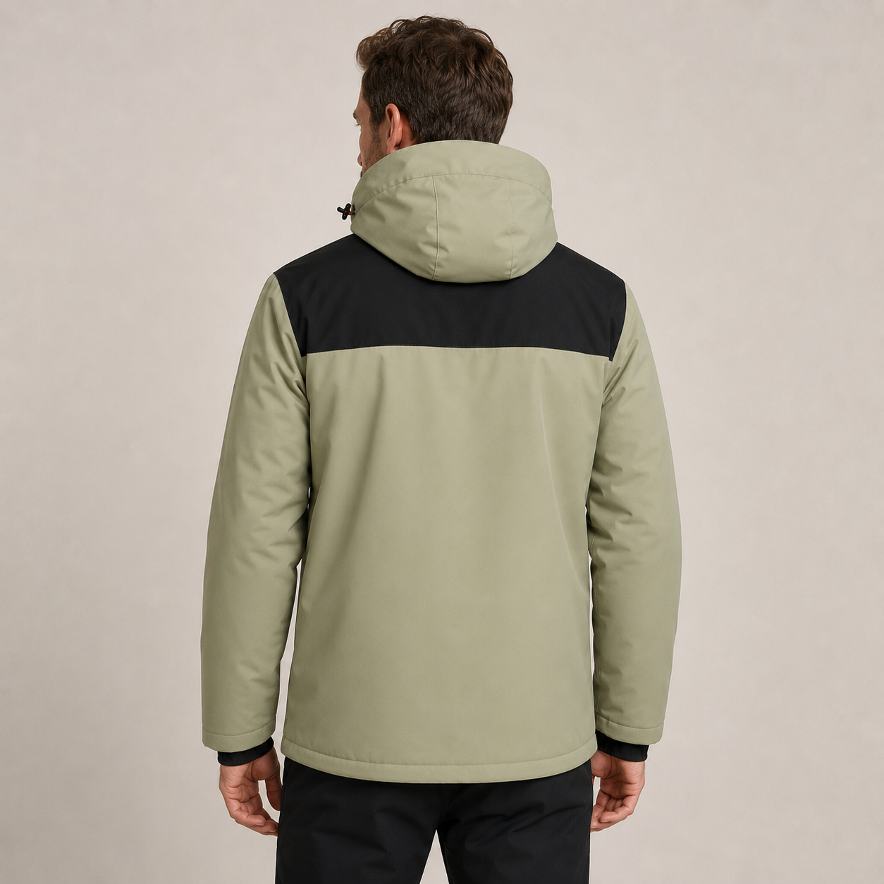Men's Heated Jacket – Khaki – image 3