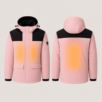 Men's Heated Jacket – Pink – image 5