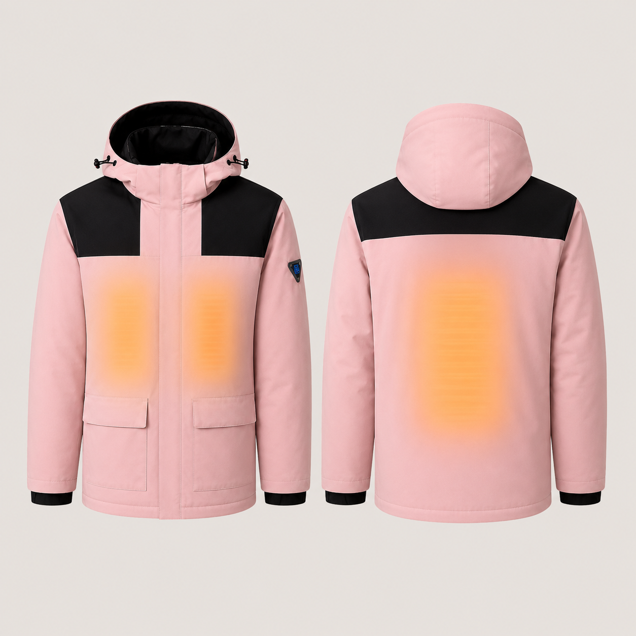 Men's Heated Jacket – Pink – image 5