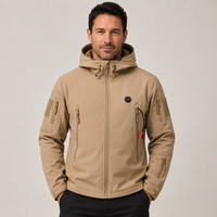 Men's Heated Jacket – Khaki – image 1