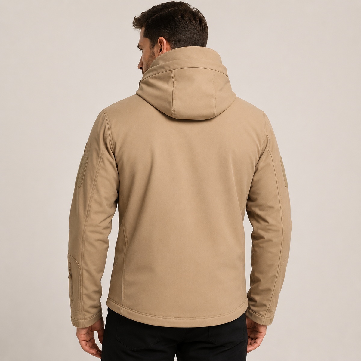 Men's Heated Jacket – Khaki – image 3