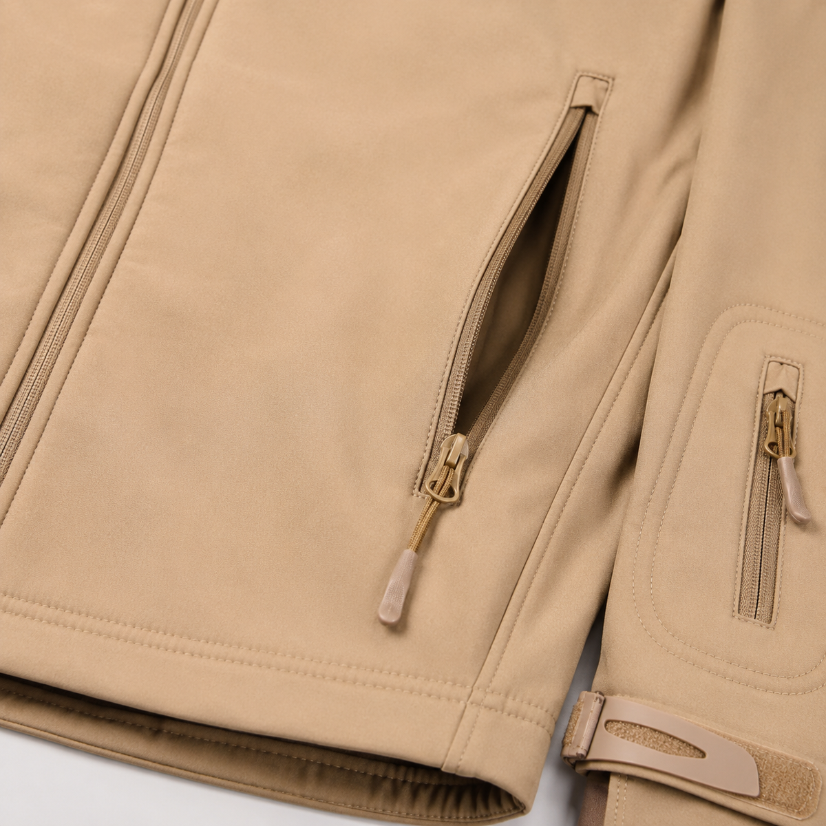Men's Heated Jacket – Khaki – image 4