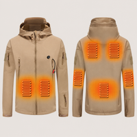 Men's Heated Jacket – Khaki – image 5
