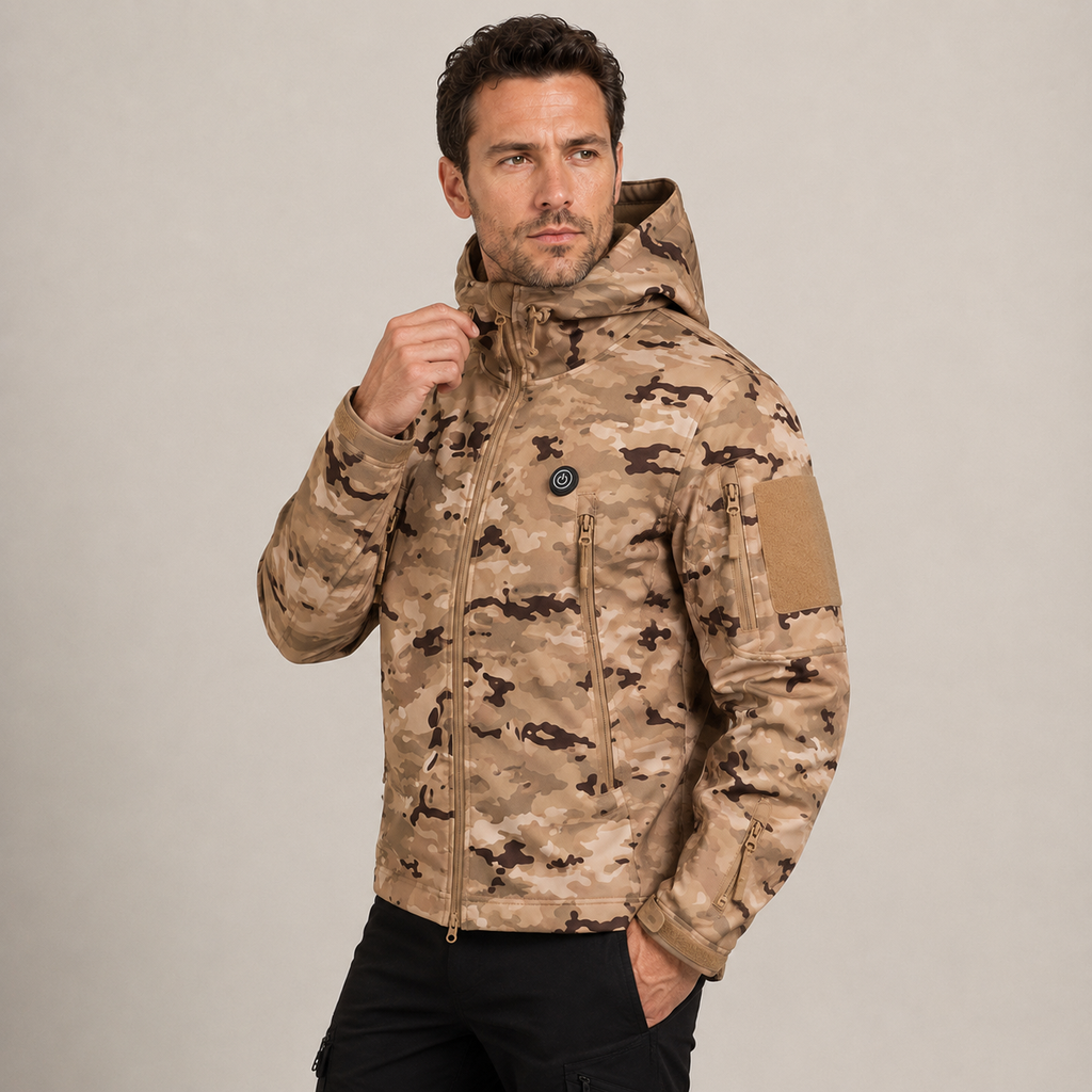 Men's Heated Jacket – Camo – image 3