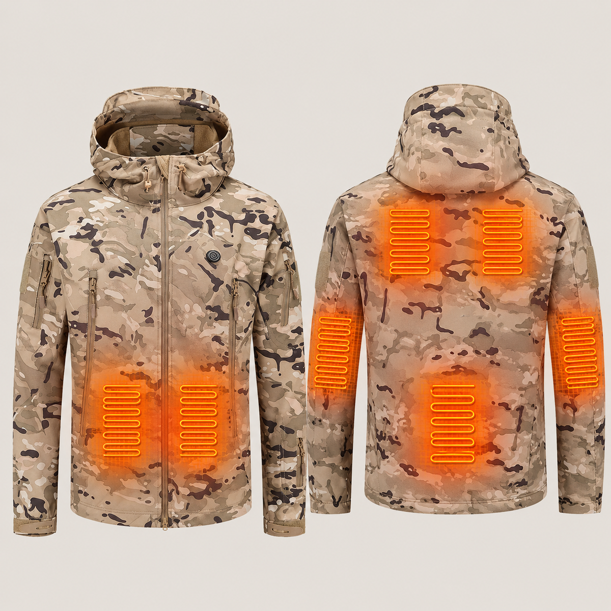 Men's Heated Jacket – Camo – image 5