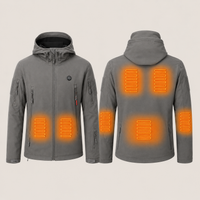 Men's Heated Jacket – Grey – image 5