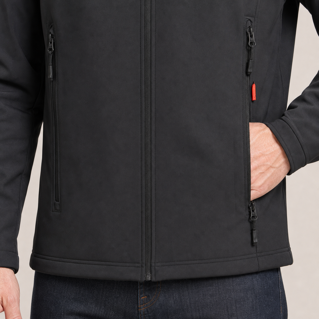 Men's Heated Jacket – Black – image 4