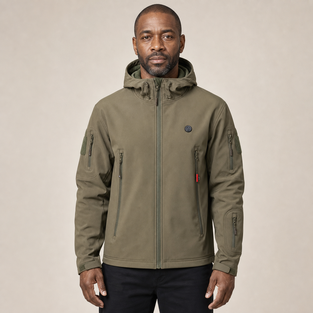 Men's Heated Jacket – Green – image 1