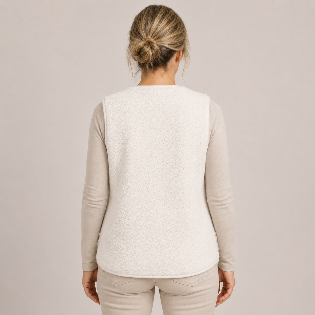 Women's Heated Vest – White – image 8