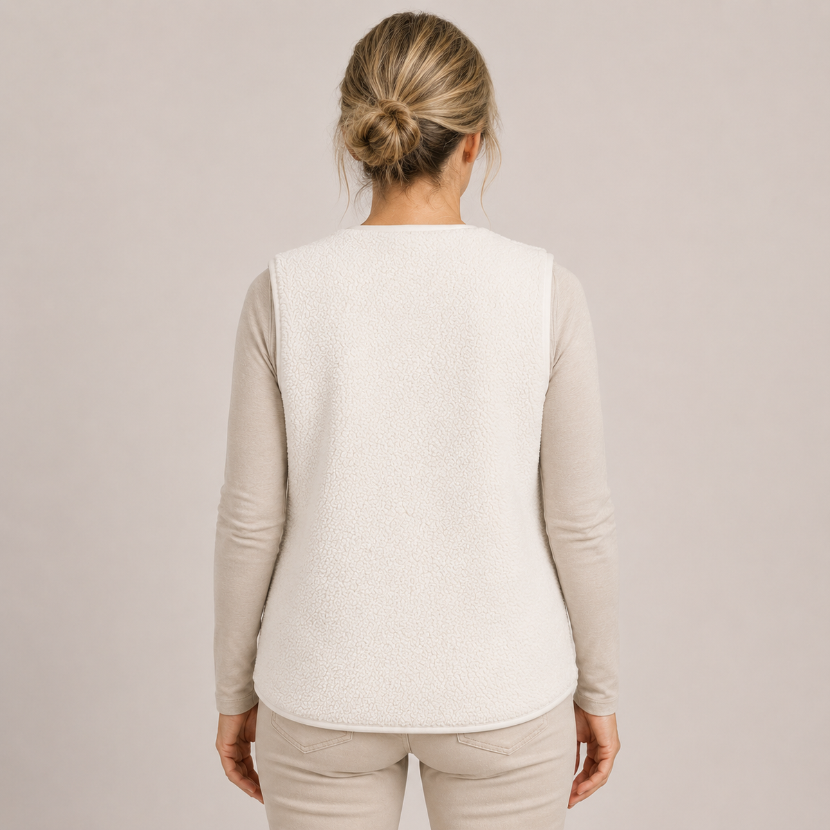 Women's Heated Vest – White – image 8