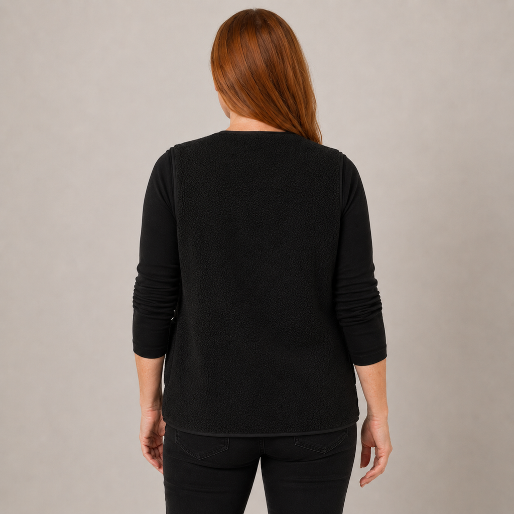 Women's Heated Vest – Black – image 3