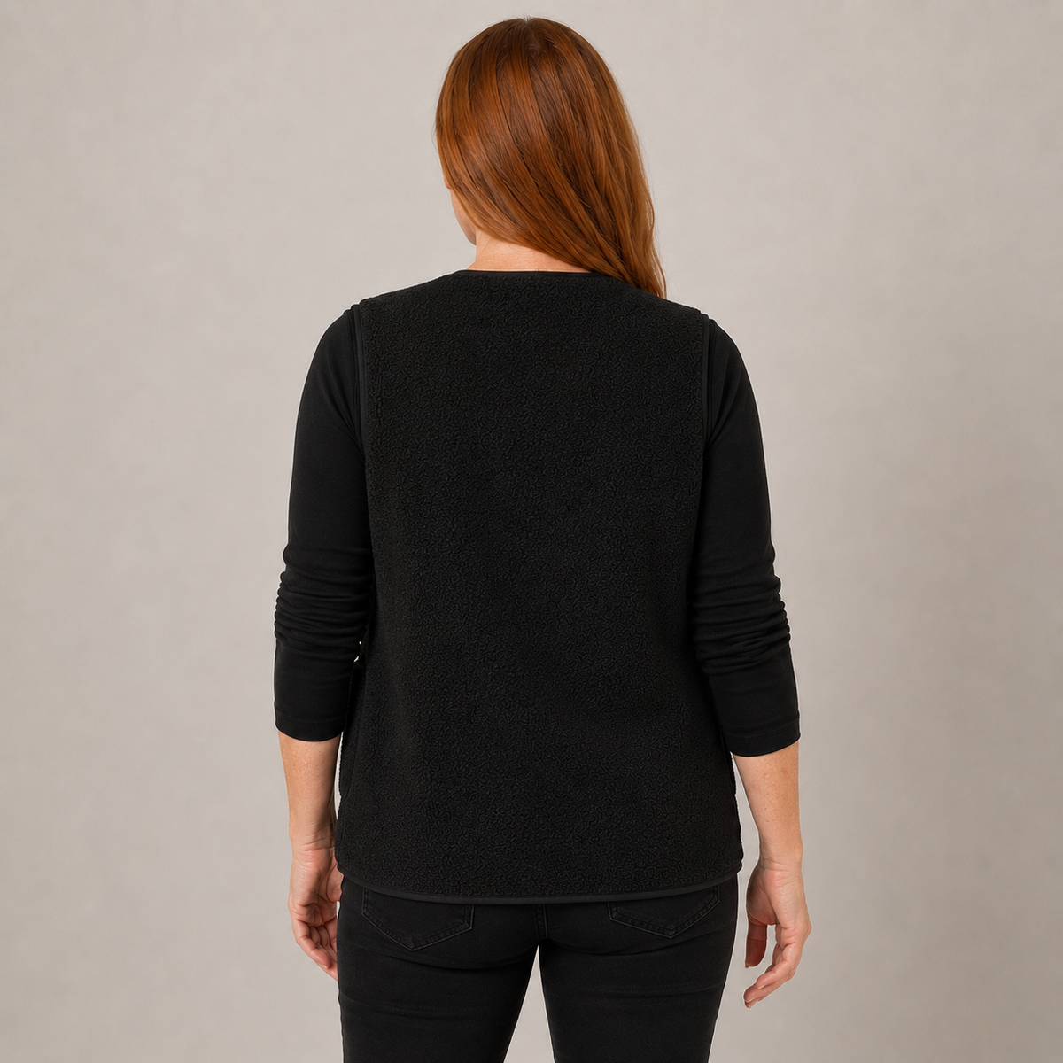 Women's Heated Vest – Black – image 3
