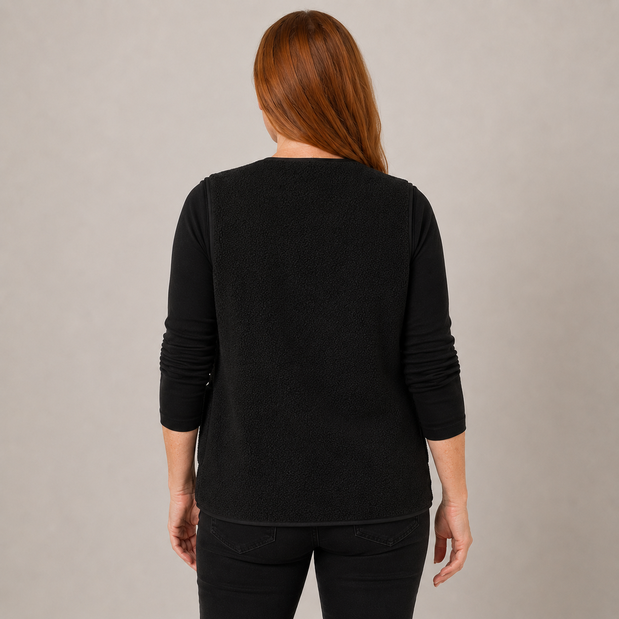 Women's Heated Vest – Black – image 3