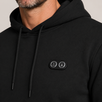 Men's Heated Hoodie – 17 Heating Zones, Black – image 3