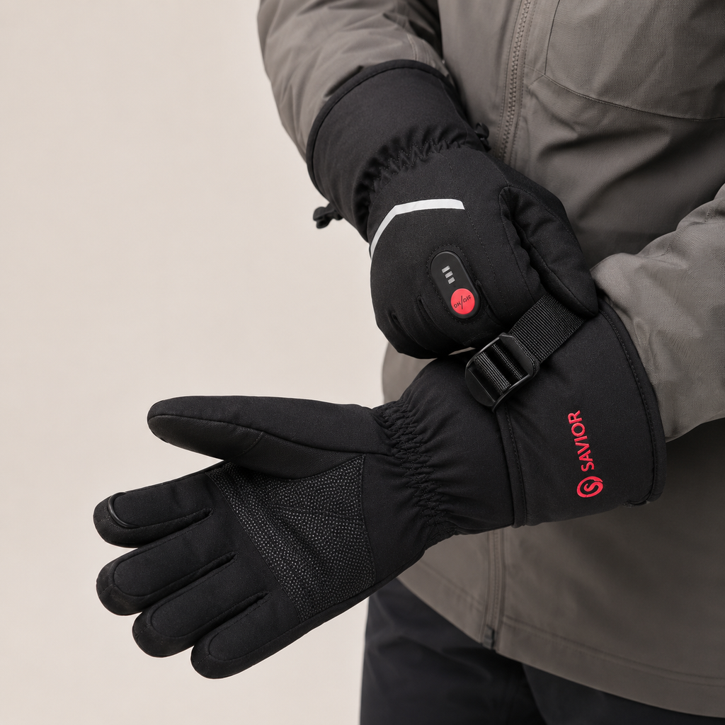 Men's & Women's Heated Ski Mittens – Waterproof, Windproof – image 2