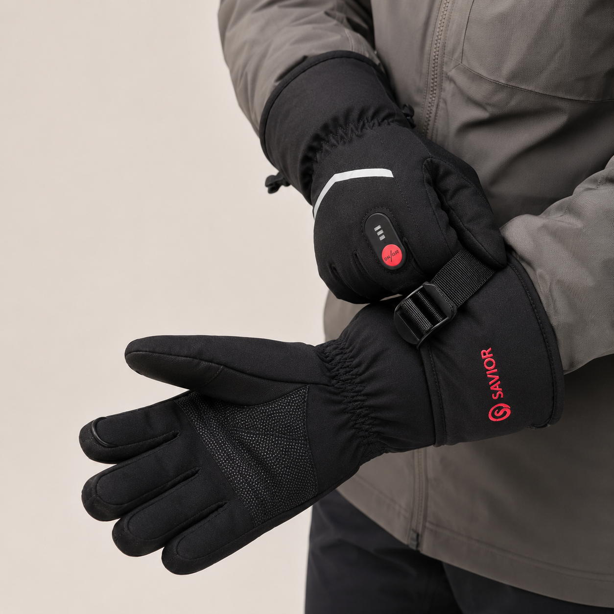 Men's & Women's Heated Ski Mittens – Waterproof, Windproof – image 2