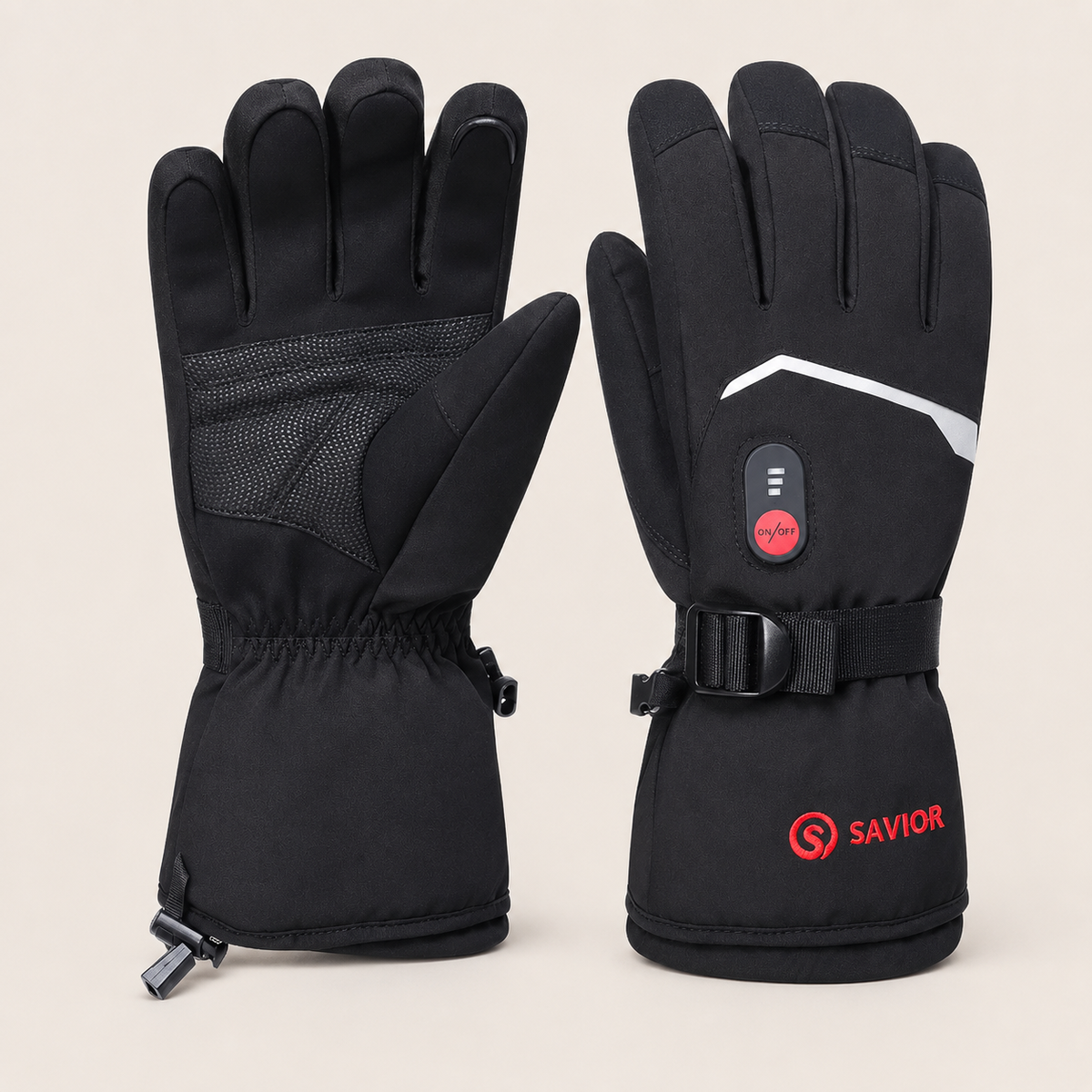 Men's & Women's Heated Ski Mittens – Waterproof, Windproof – image 3